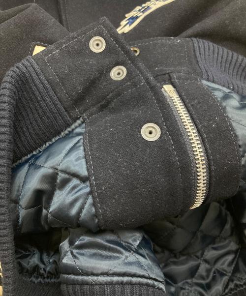 AVIREX（アヴィレックス）AVIREX (アヴィレックス) TORCH&LAUREL VARSITY JACKET ネイビー サイズ:Lの古着・服飾アイテム