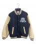 AVIREX（アヴィレックス）の古着「TORCH&LAUREL VARSITY JACKET」｜ネイビー