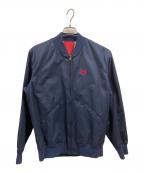 Thee Hysteric XXXジィ ヒステリックトリプルエックス）の古着「刺繍ロゴブルゾン」｜ネイビー