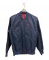 Thee Hysteric XXX（ジィ ヒステリックトリプルエックス）の古着「刺繍ロゴブルゾン」｜ネイビー