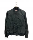 Hysteric Glamourヒステリックグラマー）の古着「刺繍ジップブルゾン」｜ブラック