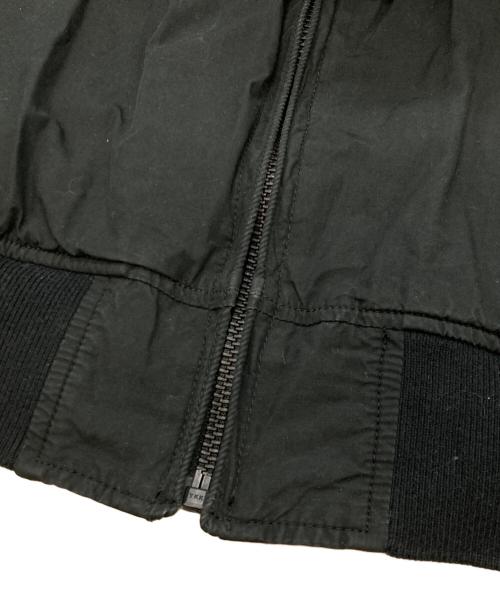 Hysteric Glamour（ヒステリックグラマー）Hysteric Glamour (ヒステリックグラマー) 刺繍ジップブルゾン ブラック サイズ:Ⅼの古着・服飾アイテム