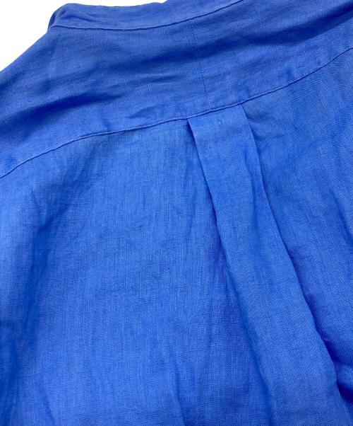 POLO RALPH LAUREN（ポロ・ラルフローレン）POLO RALPH LAUREN (ポロ・ラルフローレン) リネンシャツ ブルー サイズ:Sの古着・服飾アイテム