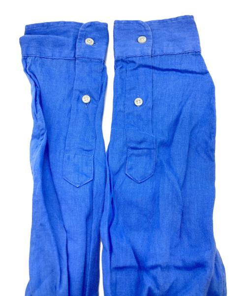 POLO RALPH LAUREN（ポロ・ラルフローレン）POLO RALPH LAUREN (ポロ・ラルフローレン) リネンシャツ ブルー サイズ:Sの古着・服飾アイテム
