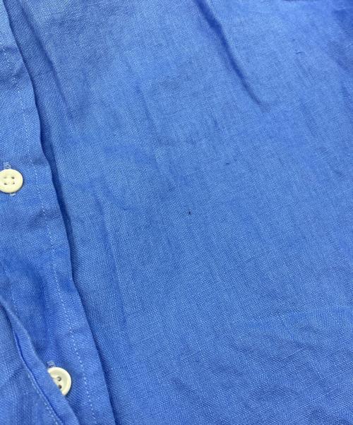 POLO RALPH LAUREN（ポロ・ラルフローレン）POLO RALPH LAUREN (ポロ・ラルフローレン) リネンシャツ ブルー サイズ:Sの古着・服飾アイテム