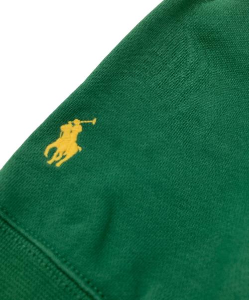 POLO RALPH LAUREN（ポロ・ラルフローレン）POLO RALPH LAUREN (ポロ・ラルフローレン) プルオーバーパーカー グリーン サイズ:Ｍの古着・服飾アイテム