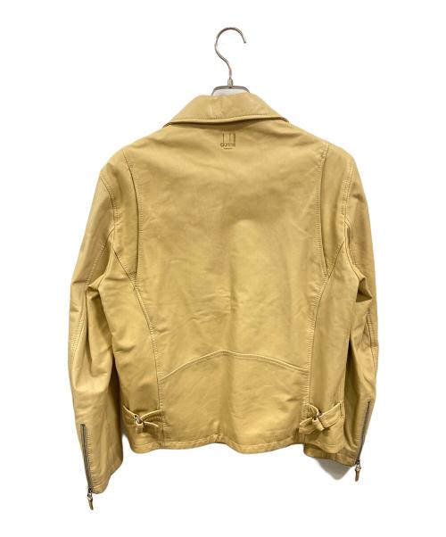 dunhill（ダンヒル）dunhill (ダンヒル) レザージャケット イエロー サイズ:Sの古着・服飾アイテム
