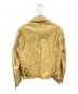 dunhill (ダンヒル) レザージャケット イエロー サイズ:S：15000円