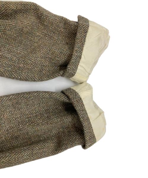 MARGARET HOWELL（マーガレットハウエル）MARGARET HOWELL (マーガレットハウエル) Harris Tweed (ハリスツイード) ツイードジャケット ブラウン サイズ:Lの古着・服飾アイテム