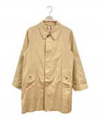 BROOKS BROTHERSブルックスブラザーズ）の古着「ステンカラーコート」｜ベージュ