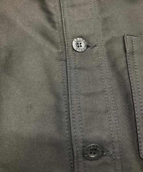 LABOUREUR（ラブルール）LABOUREUR (ラブルール) フレンチブラックモールスキンジャケット ブラック サイズ:42の古着・服飾アイテム