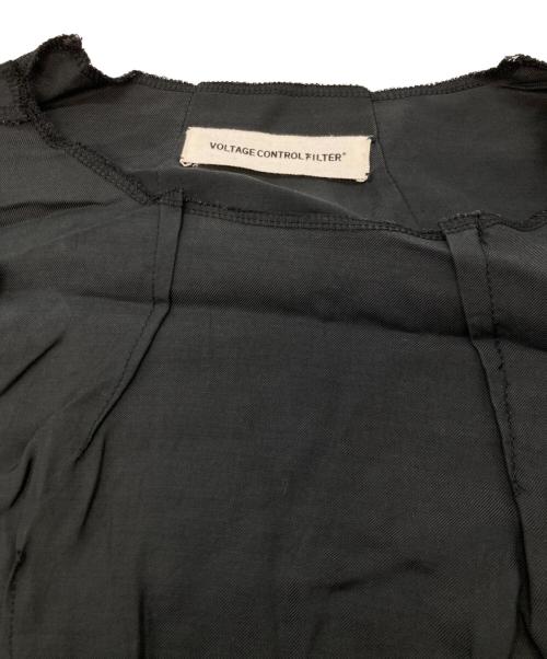 voltage control filte（ボルテージコントロールフィルト）voltage control filte (ボルテージコントロールフィルト) カットソー ブラック サイズ:FREEの古着・服飾アイテム