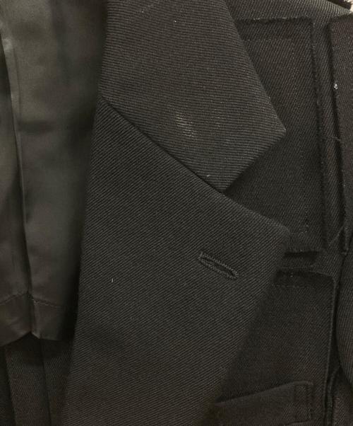 COMME des GARCONS HOMME PLUS（コムデギャルソンオムプリュス）COMME des GARCONS HOMME PLUS (コムデギャルソンオムプリュス) テーラードジャケット ブラック サイズ:XSの古着・服飾アイテム