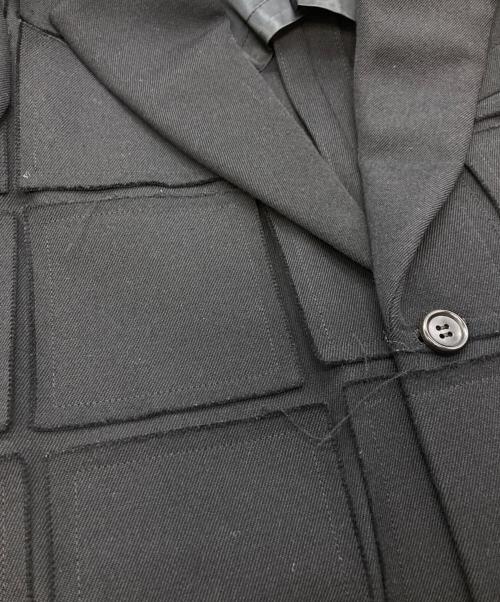 COMME des GARCONS HOMME PLUS（コムデギャルソンオムプリュス）COMME des GARCONS HOMME PLUS (コムデギャルソンオムプリュス) テーラードジャケット ブラック サイズ:XSの古着・服飾アイテム