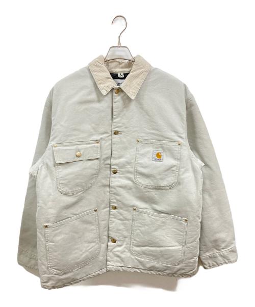 Carhartt WIP（カーハート ワークインプログレス）CARHARTT WIP (カーハート ワークインプログレス) OG Chore Coat ホワイト サイズ:XLの古着・服飾アイテム