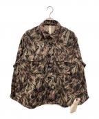 SHINYA KOZUKAシンヤコズカ）の古着「HIS WORK SHIRT」｜ブラウン