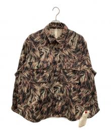 SHINYA KOZUKA（シンヤコズカ）の古着「HIS WORK SHIRT」｜ブラウン