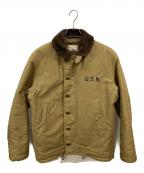 THE REAL McCOY'Sザ・リアルマッコイズ）の古着「N-1 DECK JACKET」｜ブラウン