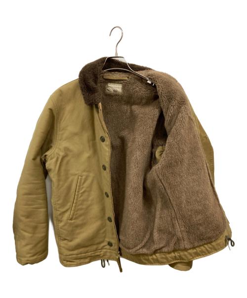 THE REAL McCOY'S（ザ・リアルマッコイズ）THE REAL McCOY'S (ザ・リアルマッコイズ) N-1 DECK JACKET ブラウン サイズ:40の古着・服飾アイテム