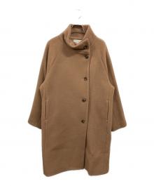 GALLARDA GALANTE（ガリャルダガランテ）の古着「ウールビーバースタンドカラーコート」｜ベージュ