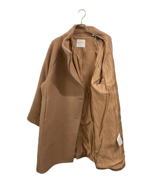 GALLARDA GALANTE（ガリャルダガランテ）GALLARDA GALANTE (ガリャルダガランテ) ウールビーバースタンドカラーコート ベージュ サイズ:Freeの古着・服飾アイテム