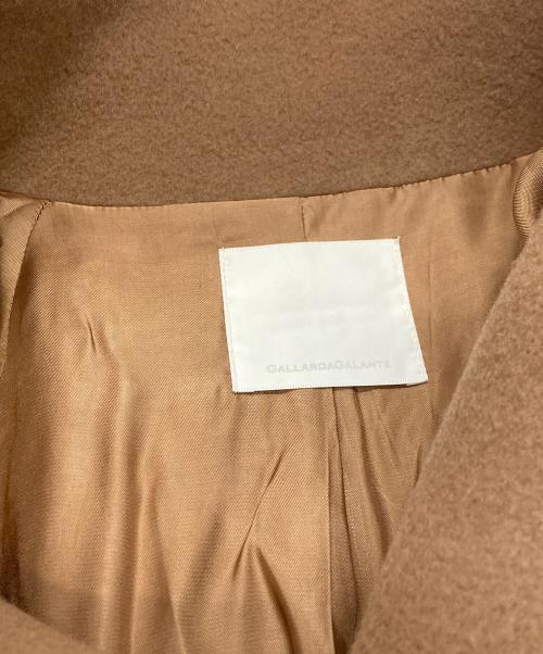 GALLARDA GALANTE（ガリャルダガランテ）GALLARDA GALANTE (ガリャルダガランテ) ウールビーバースタンドカラーコート ベージュ サイズ:Freeの古着・服飾アイテム