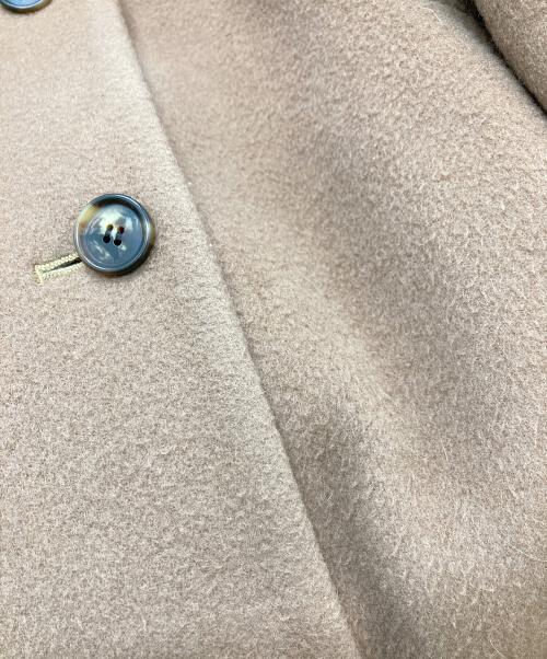 GALLARDA GALANTE（ガリャルダガランテ）GALLARDA GALANTE (ガリャルダガランテ) ウールビーバースタンドカラーコート ベージュ サイズ:Freeの古着・服飾アイテム