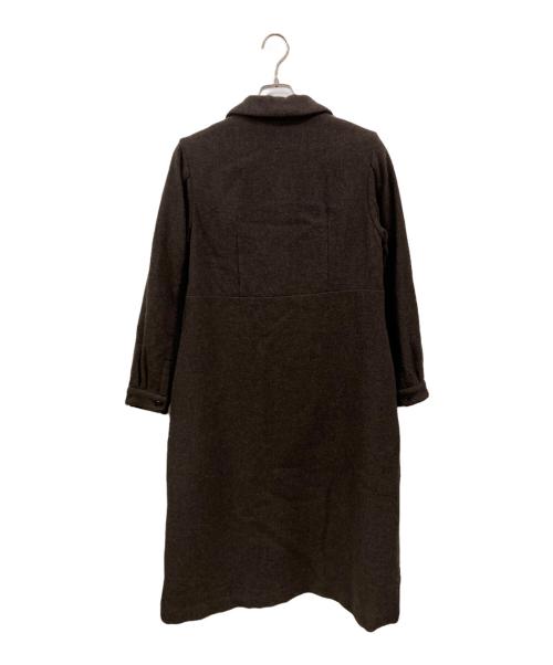 YAECA（ヤエカ）YAECA (ヤエカ) WRITEコート ブラウン サイズ:Ｍの古着・服飾アイテム