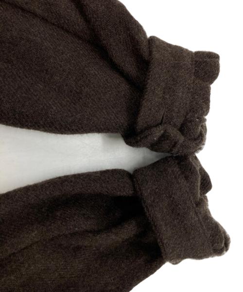 YAECA（ヤエカ）YAECA (ヤエカ) WRITEコート ブラウン サイズ:Ｍの古着・服飾アイテム