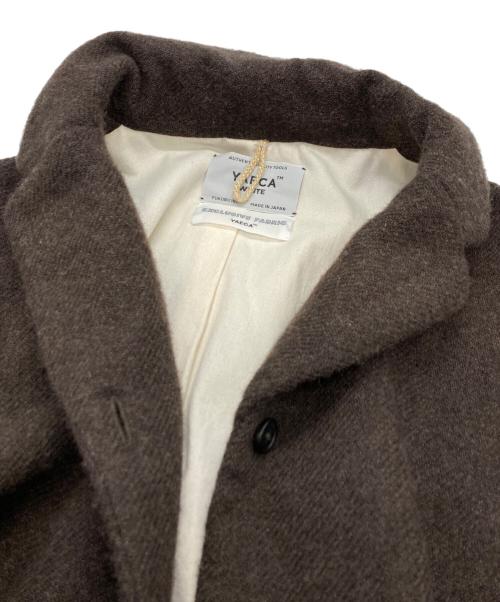 YAECA（ヤエカ）YAECA (ヤエカ) WRITEコート ブラウン サイズ:Ｍの古着・服飾アイテム