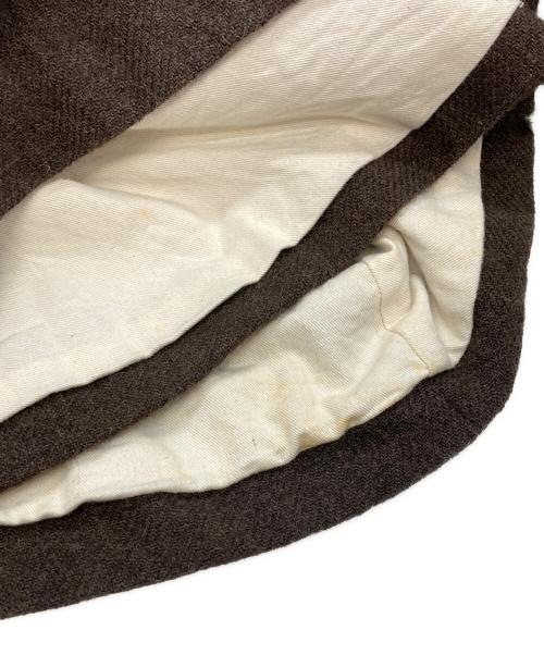 YAECA（ヤエカ）YAECA (ヤエカ) WRITEコート ブラウン サイズ:Ｍの古着・服飾アイテム