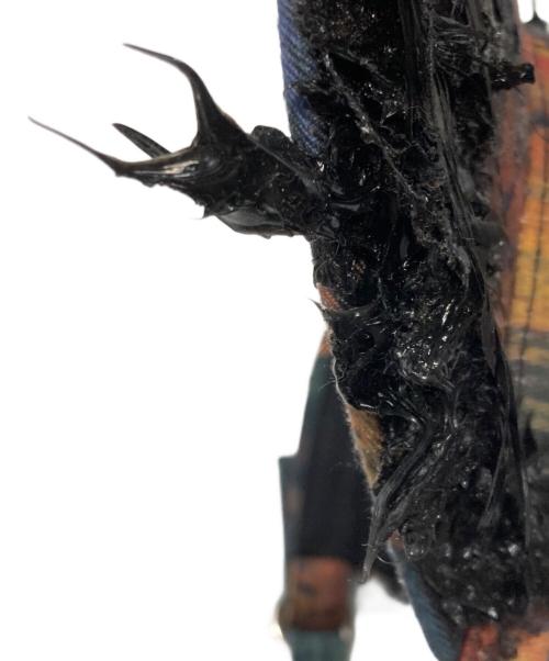 GBMOUTH（ジービーマウス）GBMOUTH (ジービーマウス) 1of1 Decostructed Nature Camo Cap ブラウン×ネイビーの古着・服飾アイテム