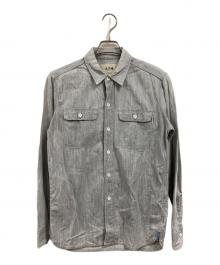 CarHartt×A.P.C.（カーハート×アーペーセー）の古着「CHAMBRAY SHIRT」｜グレー
