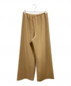 GALLARDA GALANTEガリャルダガランテ）の古着「ワイドドロストパンツ」｜ブラウン