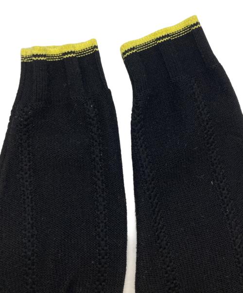 RICE NINE TEN（ライスナインテン）RICE NINE TEN (ライスナインテン) 襟付ニット ブラック サイズ:SIZE2の古着・服飾アイテム