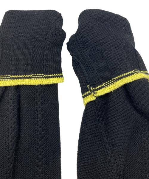 RICE NINE TEN（ライスナインテン）RICE NINE TEN (ライスナインテン) 襟付ニット ブラック サイズ:SIZE2の古着・服飾アイテム