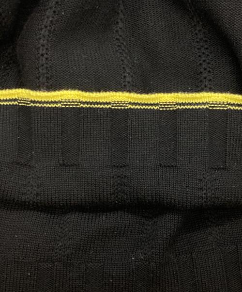 RICE NINE TEN（ライスナインテン）RICE NINE TEN (ライスナインテン) 襟付ニット ブラック サイズ:SIZE2の古着・服飾アイテム