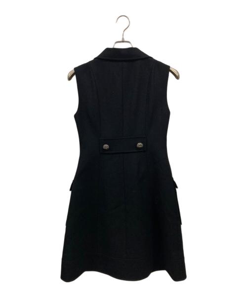 FOXEY（フォクシー）FOXEY (フォクシー) ノースリーブワンピース ブラック サイズ:40の古着・服飾アイテム