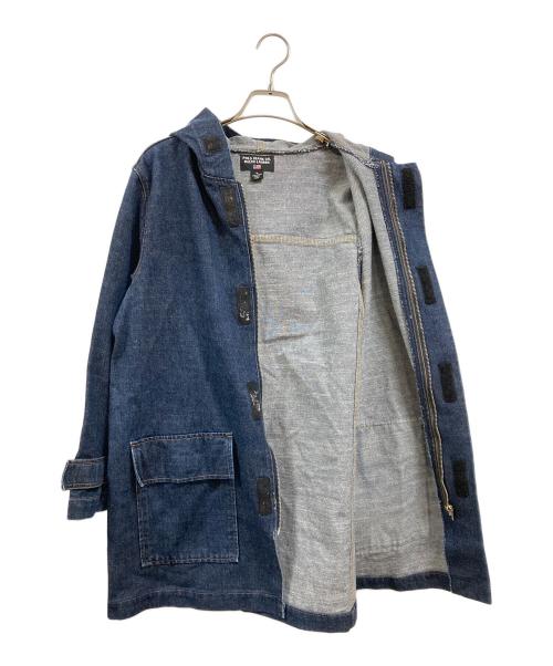 POLO JEANS CO.（ポロジーンズカンパニー）POLO JEANS CO. (ポロジーンズカンパニー) フーデッドデニムコート インディゴ サイズ:Ｍの古着・服飾アイテム