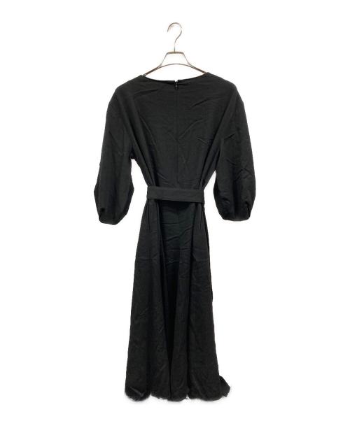 ADORE（アドーア）ADORE (アドーア) 7分袖ワンピース ブラック サイズ:36の古着・服飾アイテム
