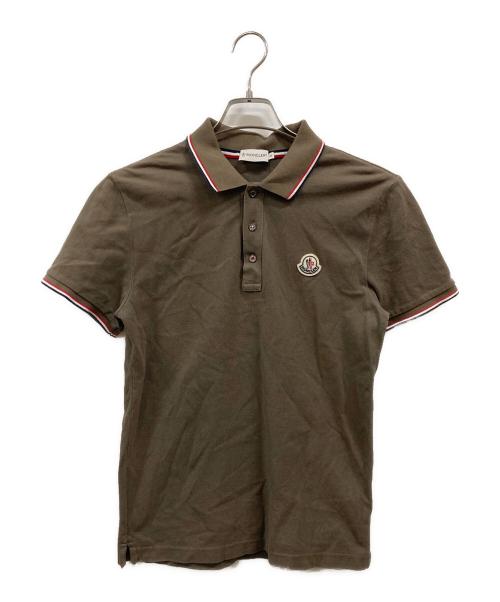 MONCLER（モンクレール）MONCLER (モンクレール) MAGLIA POLO MANICA CORTA グレー サイズ:Sの古着・服飾アイテム