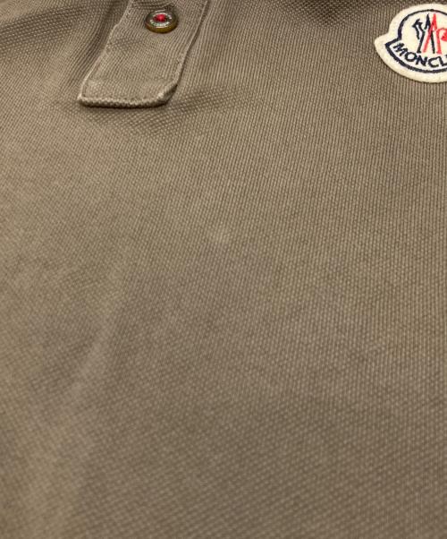 MONCLER（モンクレール）MONCLER (モンクレール) MAGLIA POLO MANICA CORTA グレー サイズ:Sの古着・服飾アイテム