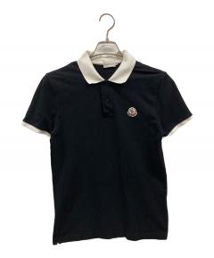 中古・古着通販】MONCLER (モンクレール) ロゴワッペンポロシャツ