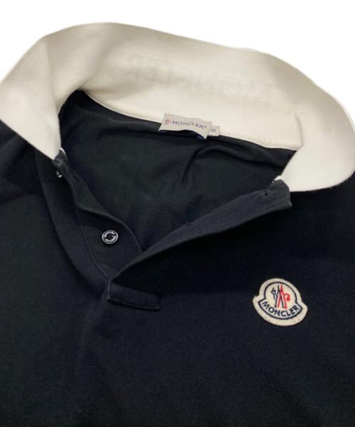 MONCLER（モンクレール）MONCLER (モンクレール) MAGLIA POLO MANICA CORTA ブラック サイズ:Sの古着・服飾アイテム