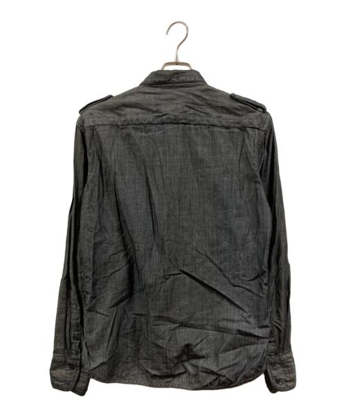 EMPORIO ARMANI（エンポリオ アルマーニ）EMPORIO ARMANI (エンポリオ アルマーニ) シャツ ネイビー サイズ:Mの古着・服飾アイテム