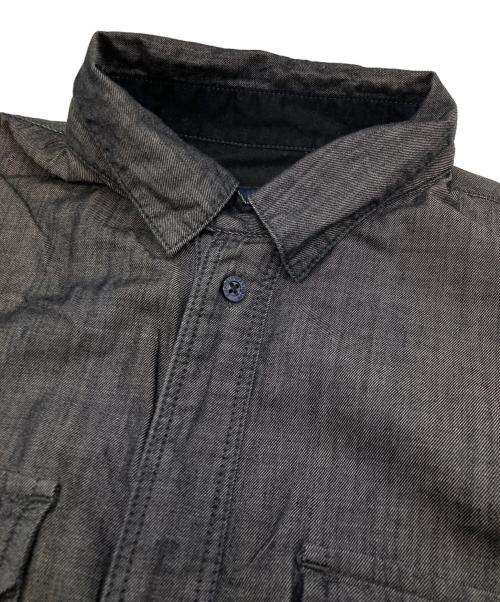 EMPORIO ARMANI（エンポリオ アルマーニ）EMPORIO ARMANI (エンポリオ アルマーニ) シャツ ネイビー サイズ:Mの古着・服飾アイテム