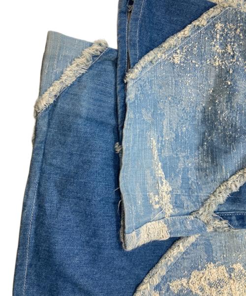 TAAKK（ターク）TAAKK (ターク) DENIM ESCARGOT FLARE インディゴ サイズ:2の古着・服飾アイテム