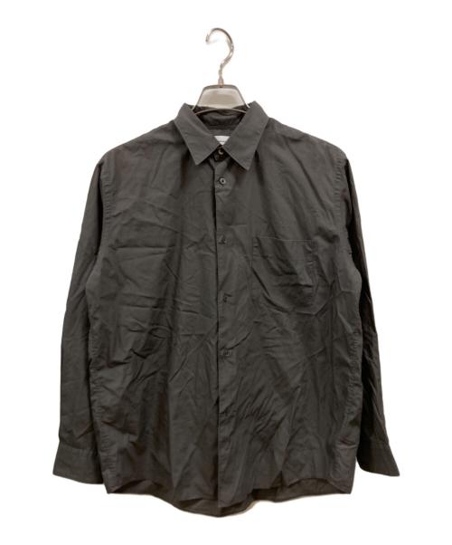 Graphpaper（グラフペーパー）Graphpaper (グラフペーパー) Broad Regular Collar Shirt グレー サイズ:1の古着・服飾アイテム