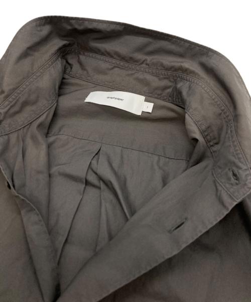 Graphpaper（グラフペーパー）Graphpaper (グラフペーパー) Broad Regular Collar Shirt グレー サイズ:1の古着・服飾アイテム
