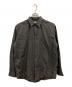 Graphpaper（グラフペーパー）の古着「Broad Regular Collar Shirt」｜グレー